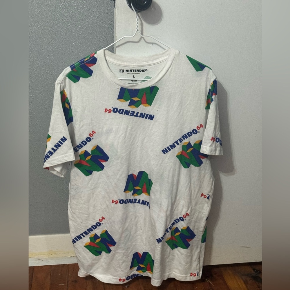 Nintendo 64 All-Over Graphic Tee